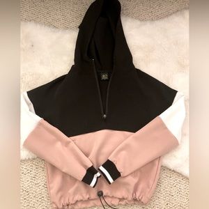 Multi colored jogger hoodie